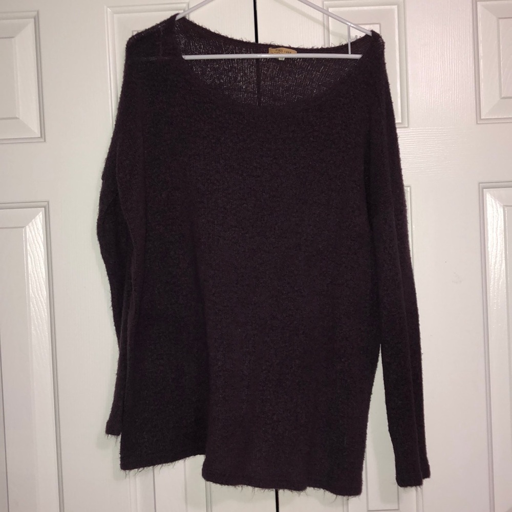 Purple Piko Sweater